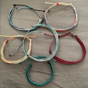 Pura Vida bracelets and anklet